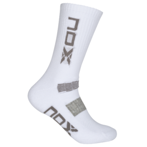 Kojinės NOX Crew Performance White/Grey