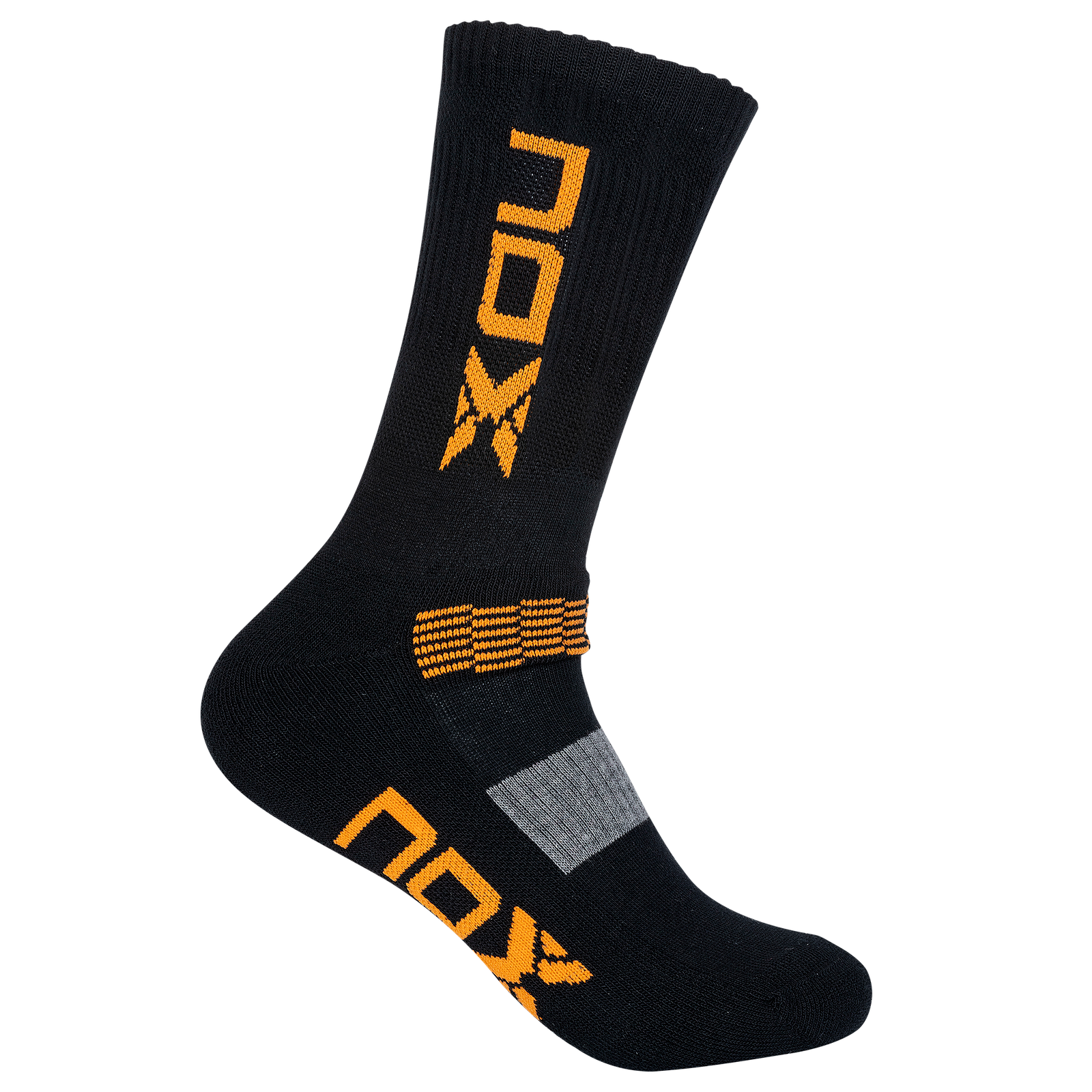 Kojinės NOX Crew Performance Black/Orange