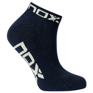 Kojinės NOX Sneaker Performance Navy Blue/White