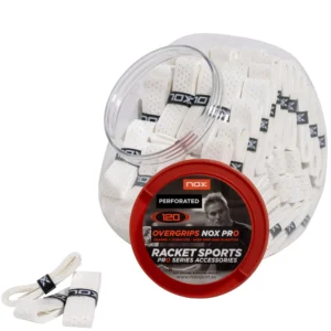 Apvijos NOX Overgrip Pro White Micro-Perforated (120 vnt)