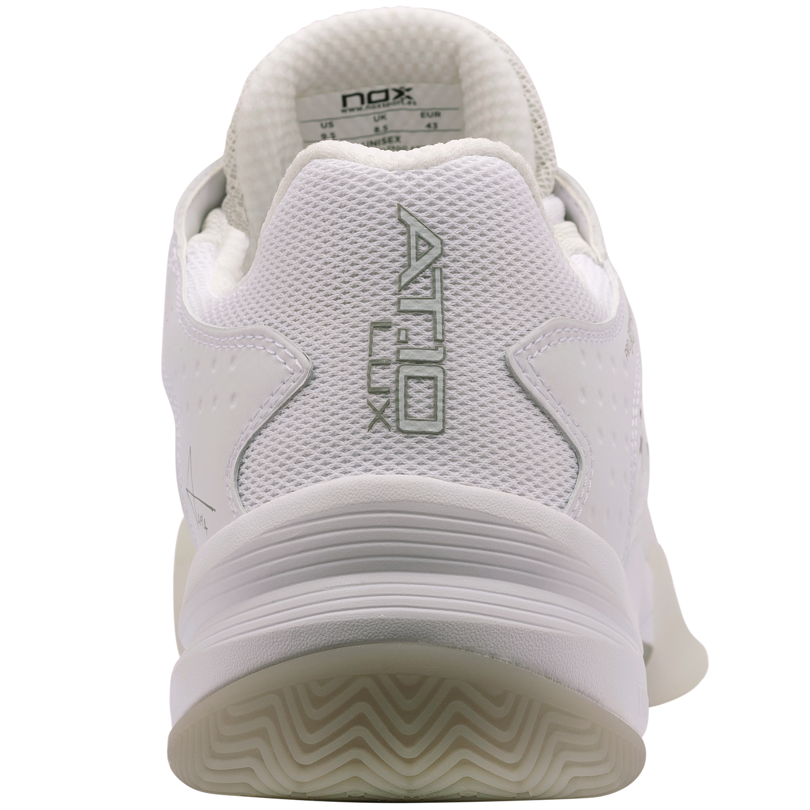 Padelio batai NOX AT LUX White/Grey - Image 9