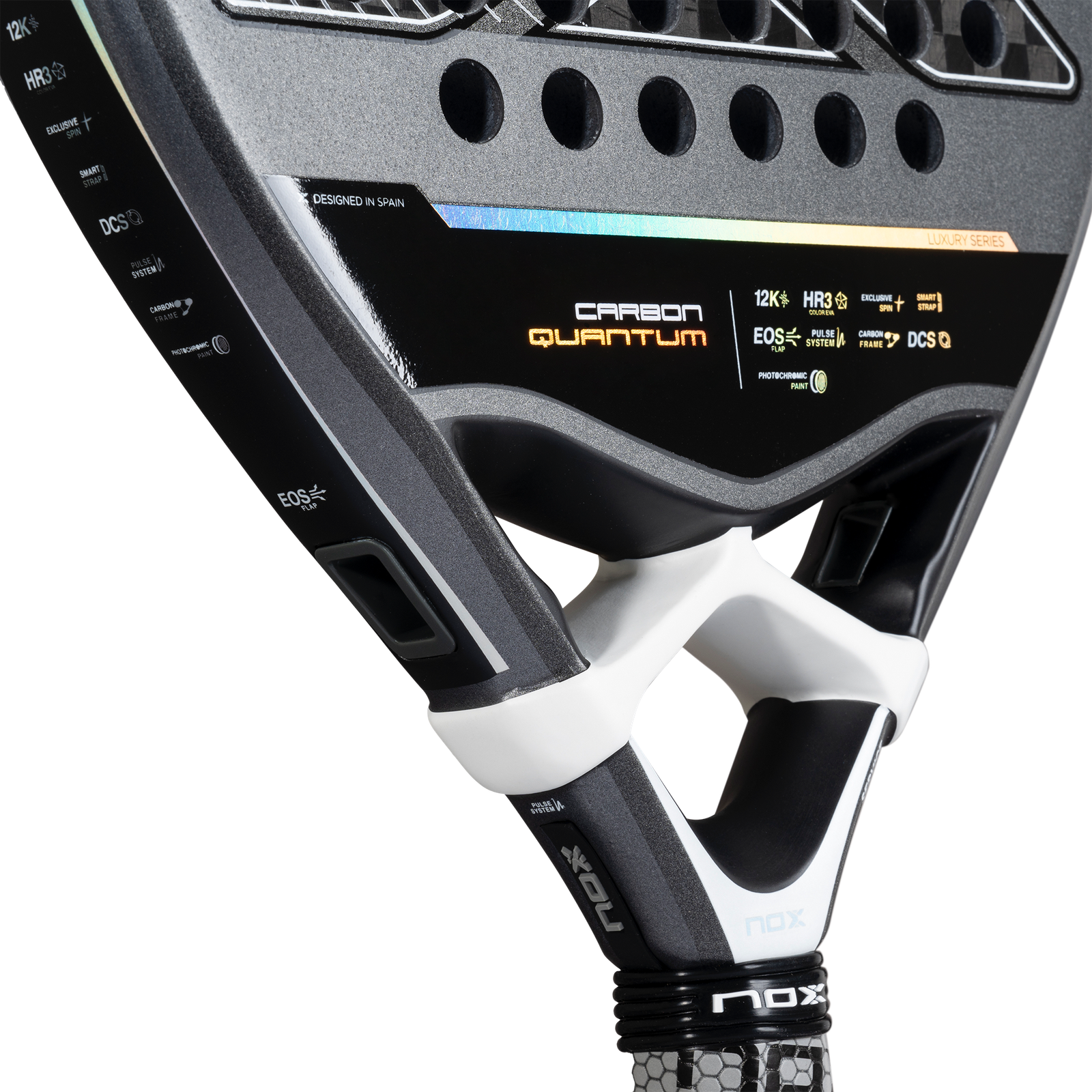Padelio raketė NOX Quantum 12K Carbon - Image 6