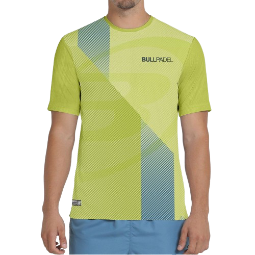 Marškinėliai Bullpadel BRUMO Yellow