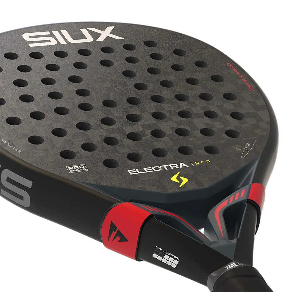 Padelio raketė Siux Stupa Electra Pro 2026 Black Red - Image 7